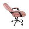 Kit 2 Cadeiras De Escritório Presidente Reclinável Rosa OFICIAL WEBSHOP-619469 - Imagem 3