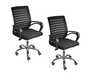 Kit 2 Cadeiras De Escritório Secretaria Diretor Roma Ergonômica OFICIAL WEBSHOP-617927 - Imagem