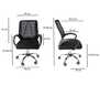 Kit 5 Cadeiras De Escritório Esteirinha Mesh Ergonômica Preto OFICIAL WEBSHOP-617993 - Imagem