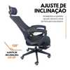 Kit 5 Cadeiras de Escritório Presidente Executiva Oficial Paris Preto OFICIAL WEBSHOP-617990 - Imagem 5