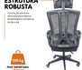 Kit 5 Cadeiras de Escritório Presidente Executiva Oficial Paris Preto OFICIAL WEBSHOP-617990 - Imagem