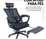 Kit 5 Cadeiras de Escritório Presidente Executiva Oficial Paris Preto OFICIAL WEBSHOP-617990 - Imagem
