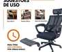 Kit 5 Cadeiras de Escritório Presidente Executiva Oficial Paris Preto OFICIAL WEBSHOP-617990 - Imagem