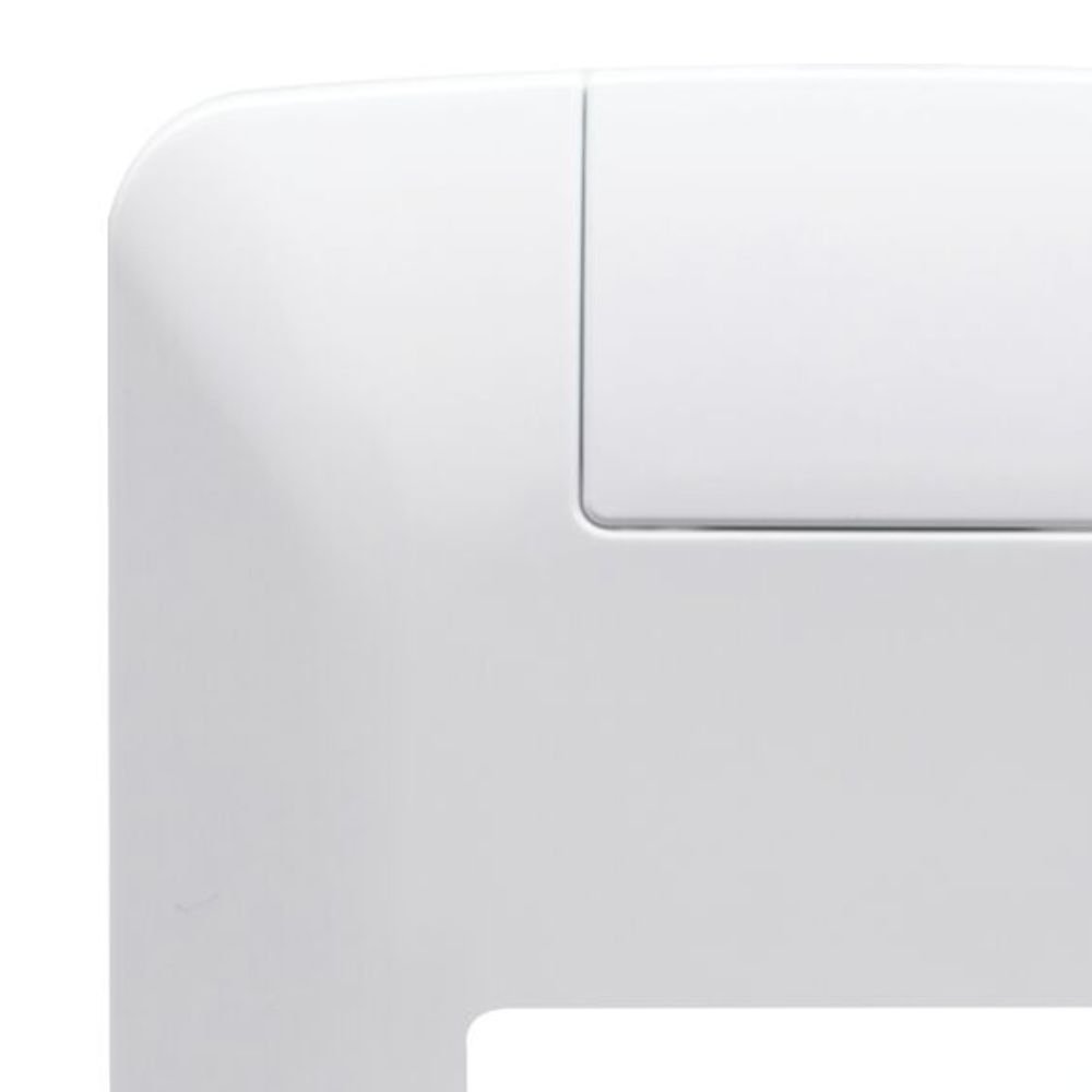 Placa 1 Posto Horizontal Aria Termoplástico Branca 4 X 2cm TRAMONTINA-57203004 - Imagem