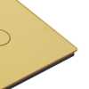 Interruptor Touch Tok Glass 2 Pads Wi-Fi  4x2cm Dourado - Imagem 3