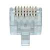 Conector Modular Plug 8x8 RJ45 Sem Guias 1000 Unidades - Imagem 1