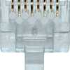 Conector Modular Plug 8x8 RJ45 Sem Guias 1000 Unidades - Imagem 3