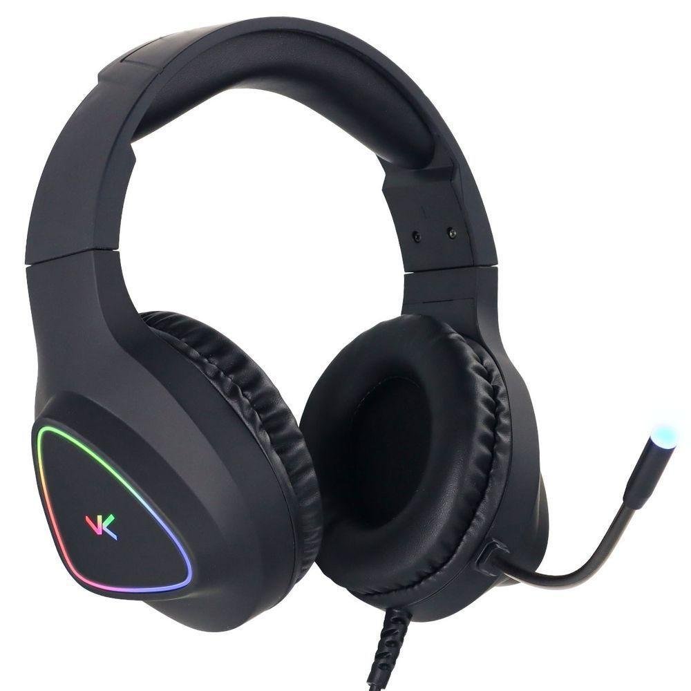 Fone Headset Gamer Chroma Usb 7.1 Rgb Preto Gh800 - Imagem zoom