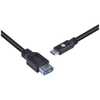 Cabo Usb Tipo C Para Extensor Usb A Fêmea V3.2 Gen1 5Gbps 2 Metros - C32Uaf-2 - Imagem 4