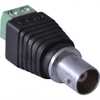 Plug Conector Bnc Com Borne Fêmea - Sv31 Multiplos 10 - Imagem 1