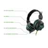 Headset Gamer , Usb E P2 Com Led Verde, Fone De Ouvido C- Microfone - Imagem 3