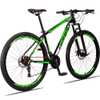 Bicicleta 29 Dropp Race 21V Freio Disco Preto+Verde - Imagem 1