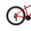 Bicicleta Caloi Vulcan Vermelha Aro 29 Freio a Disco Mecânico Câmbio Shimano 21 Marchas T17R29V21 - Imagem 3