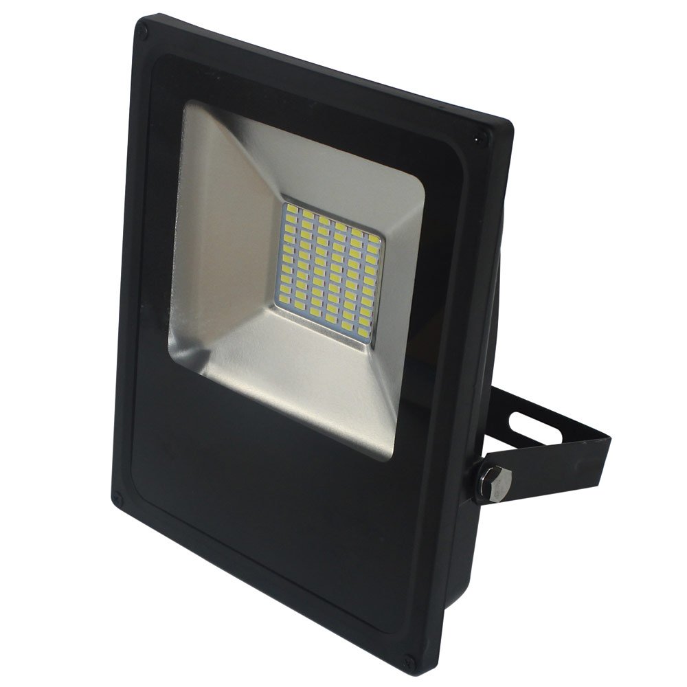 Refletor LED Slim 30W Luz Decorativa Verde Bivolt - Imagem zoom