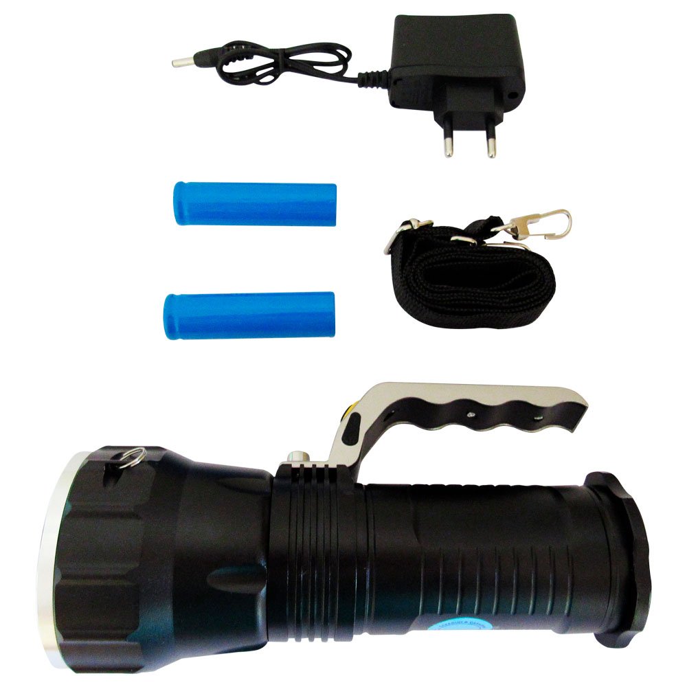 Lanterna Recarregável 1 Led com 2 Baterias e Carregador - Imagem zoom