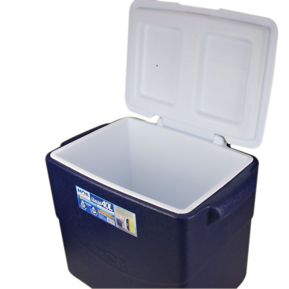 Caixa Térmica Glacial 40 Litros Azul - MOR-25108121 - R 