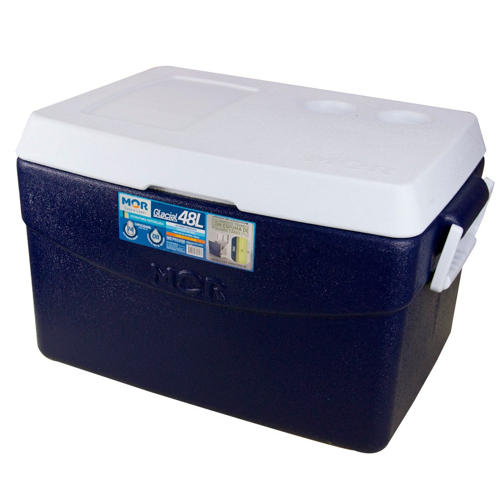 Caixa Térmica Glacial 48 Litros Azul-MOR-25108131
