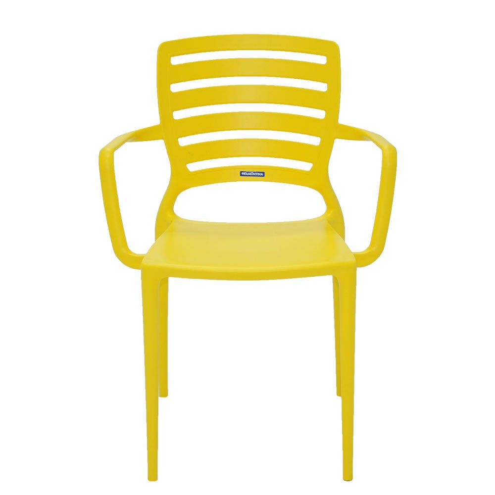Cadeira Plástica Tramontina Sofia 92237/000 (amarelo)