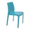 Cadeira Alice Polida Azul sem Braços em Polipropileno - Imagem 3