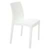 Cadeira Alice Satinada Branca sem Braços em Polipropileno - Imagem 2