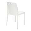 Cadeira Alice Satinada Branca sem Braços em Polipropileno - Imagem 4