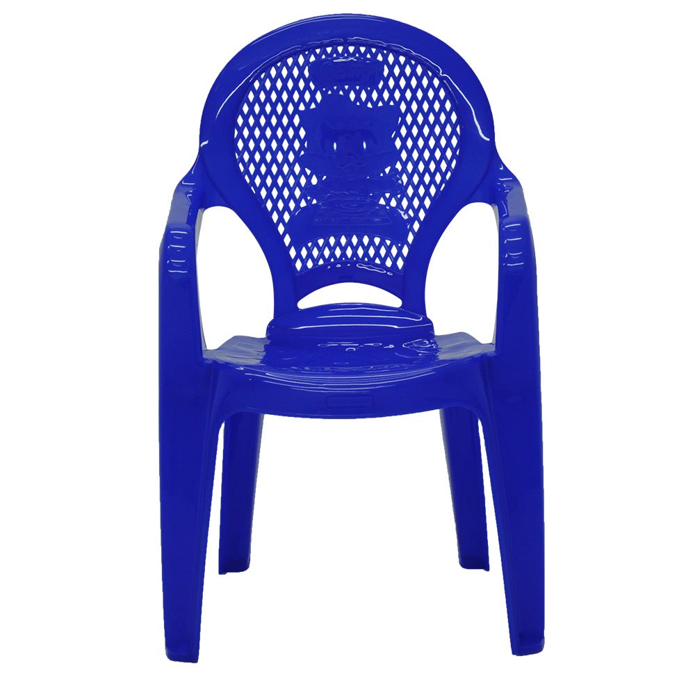 Cadeira Infantil Catty com Braços Estampada Azul-TRAMONTINA-92264070