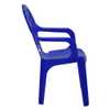 Cadeira Infantil Catty com Braços Estampada Azul - Imagem 3