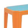 Mesa Infantil Versa Laranja e Azul - Imagem 2