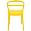 Cadeira Sissi Encosto Vazado em Polipropileno e Fibra de Vidro Amarelo - Imagem 4
