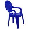 Cadeira Infantil Catty Estampada em Polipropileno Azul até 40kg - Imagem 1