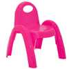Cadeira Infantil  Popi em Polipropileno Rosa até 40kg - Imagem 1