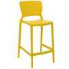 Cadeira Alta Safira em Polipropileno e Fibra de Vidro Amarelo - Imagem 1