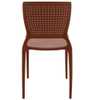 Cadeira Safira Summa de Polipropileno e Fibra Terracota - Imagem 5