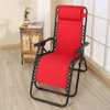 Cadeira Espreguiçadeira Pelegrin PEL-001Z Gravidade Zero em Tela Mesh Vermelha - Imagem 3