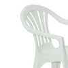 Combo com 24 Cadeiras com Braços Bertioga Basic Branca	 - Imagem 3
