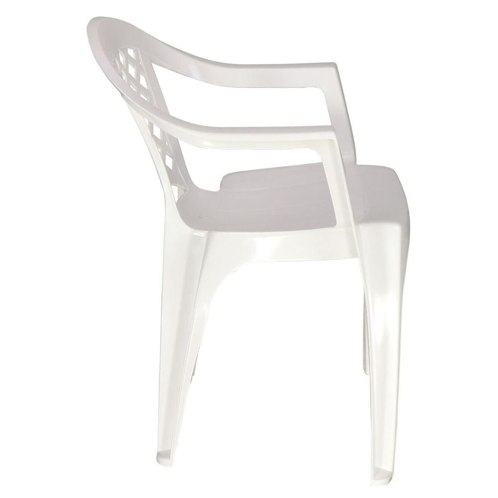 Kit com 12 Poltronas Iguape Branca com Braços TRAMONTINA-K1717 - Imagem