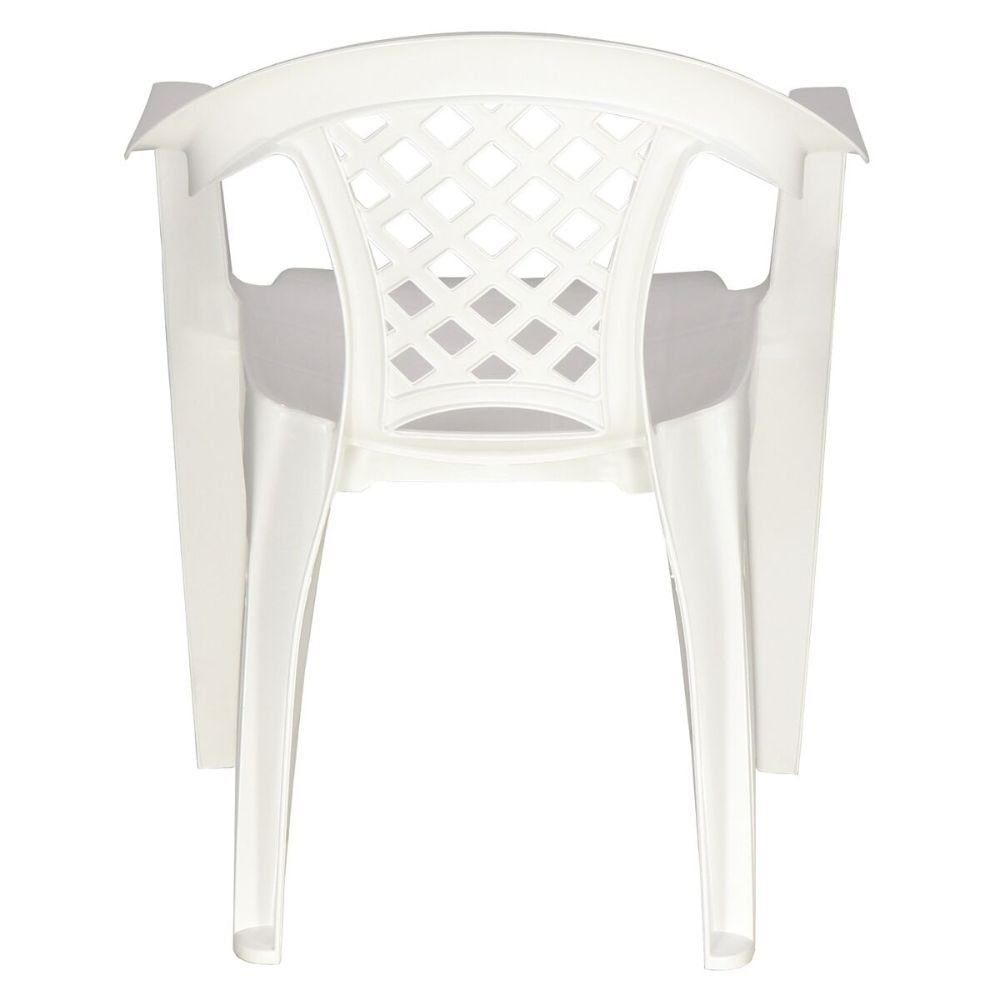 Kit com 12 Poltronas Iguape Branca com Braços TRAMONTINA-K1717 - Imagem