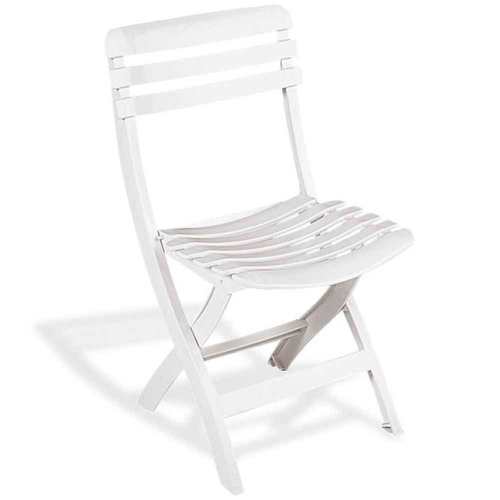 Cadeira Dobrável Branca - Ipanema  - Imagem zoom