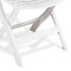 Cadeira Dobrável Branca - Ipanema  - Imagem 4