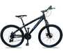 Bicicleta Extreme Free Ride Aro 26 com 21 Marchas Preta e Azul - Imagem