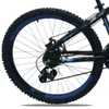 Bicicleta Extreme Free Ride Aro 26 com 21 Marchas Preta e Azul - Imagem 3