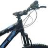 Bicicleta Extreme Free Ride Aro 26 com 21 Marchas Preta e Azul - Imagem 2