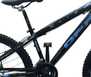 Bicicleta Extreme Free Ride Aro 26 com 21 Marchas Preta e Azul - Imagem