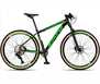 Bicicleta 29 Dropp Z3 12V Freio Hidráulico Preto+Verde - Imagem