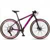 Bicicleta 29 Dropp Z3 12v Suspensão Preto+rosa - Imagem 1