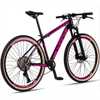 Bicicleta 29 Dropp Z3 12v Suspensão Preto+rosa - Imagem 5