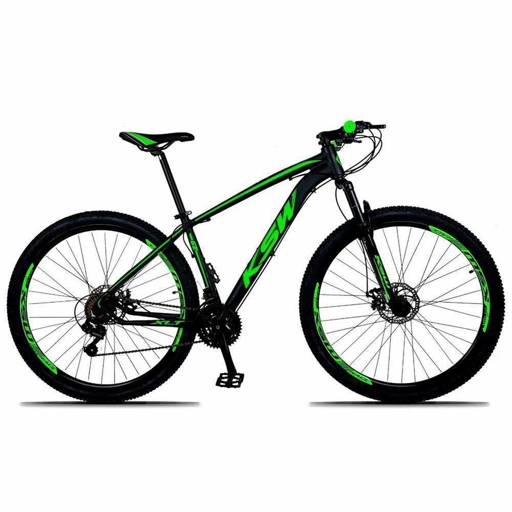 Bicicleta Aro 29 Ksw 21 Marchas Shimano Freio Hidraulico K7 - Imagem zoom