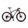 Bicicleta Mountain Bike 21 Velocidades Alavanca Alumínio Vermelho Quadro 15" - Imagem 1