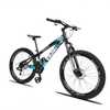 Bicicleta Vikingx Freeride Aro 26 Câmbios Shimanos 21v Preto Azul - Imagem 2