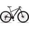 Bicicleta 29 Aluminum Raider 21 Marchas Grafite+Preto - Imagem 1